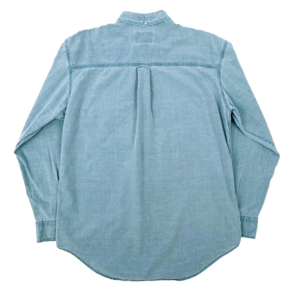 90's Woolrich シャンブレーボタンダウンシャツ 