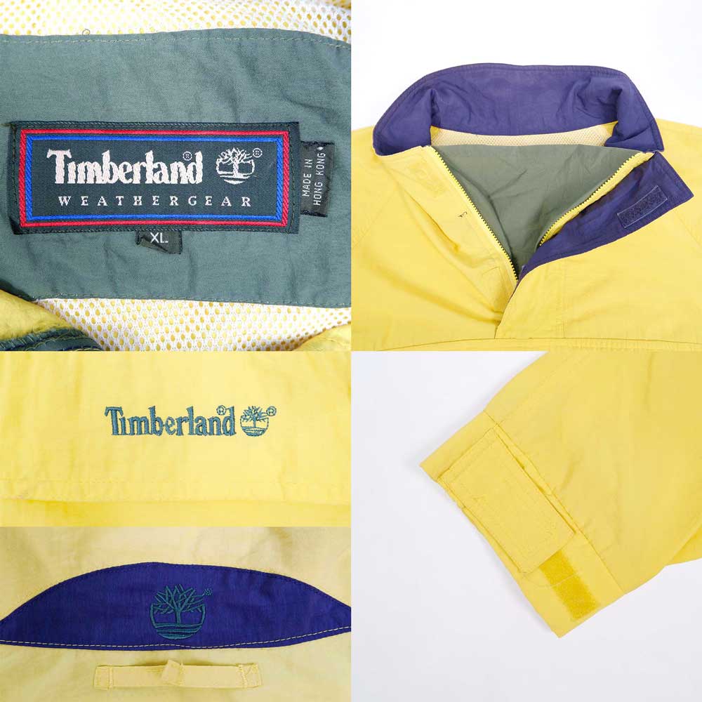 90's Timberland プルオーバー ナイロンジャケットmot01040801753280