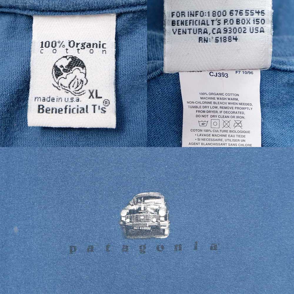 97's Patagonia プリントTシャツ “MADE IN USA”mtp01991801502480｜VINTAGE / ヴィンテージ-T- SHIRT / Tシャツ｜usedu0026vintage box Hi-smile