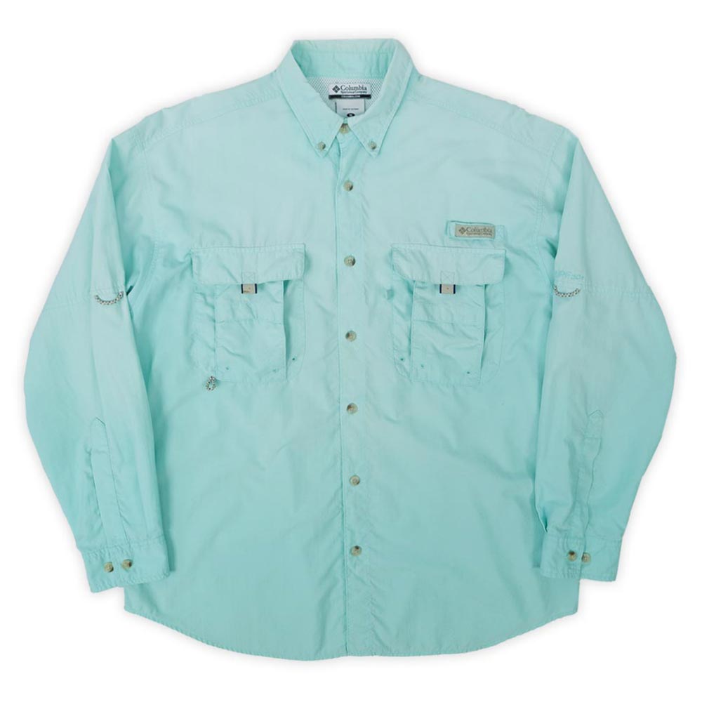 00's Columbia PFG フィッシングシャツ “GREEN”mtp03242601758780