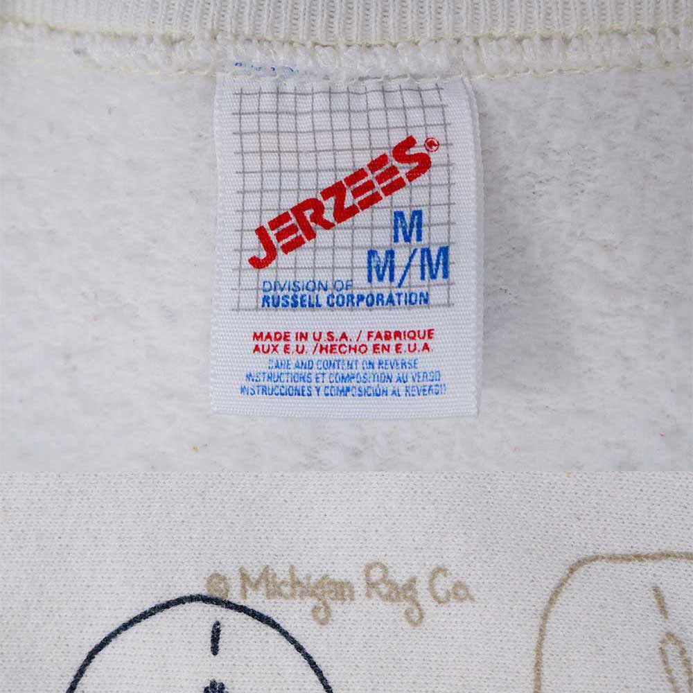 90's MICHIGAN RAG 総柄スウェット “MADE IN USA”mtp041a0901507181