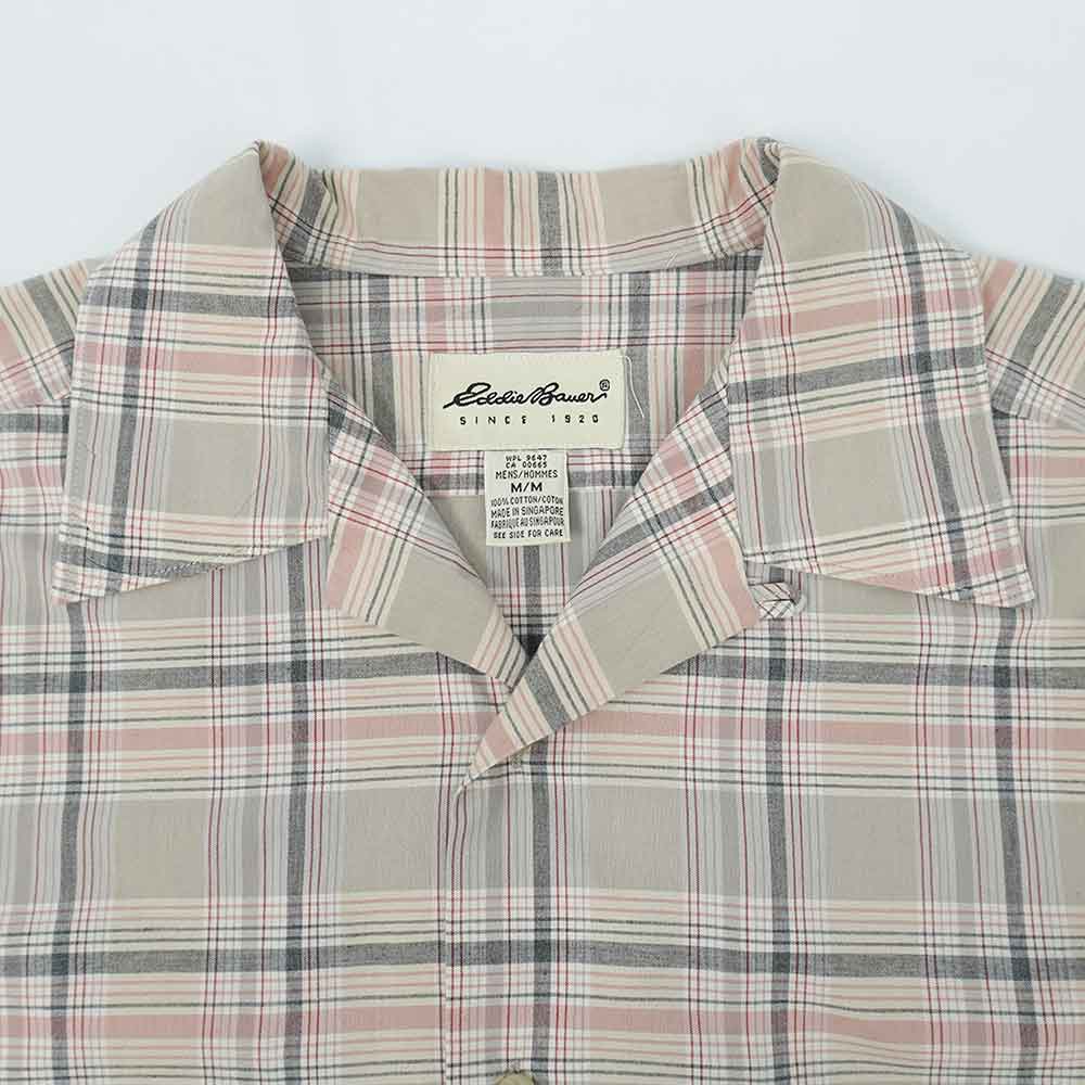 Vtg Eddie Bauer Mens Shirt M/L Ramston Twill Long Sleeve Button