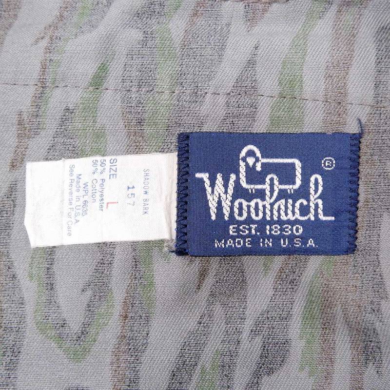 80's WOOLRICH シャドーバークカモ カーゴパンツ 