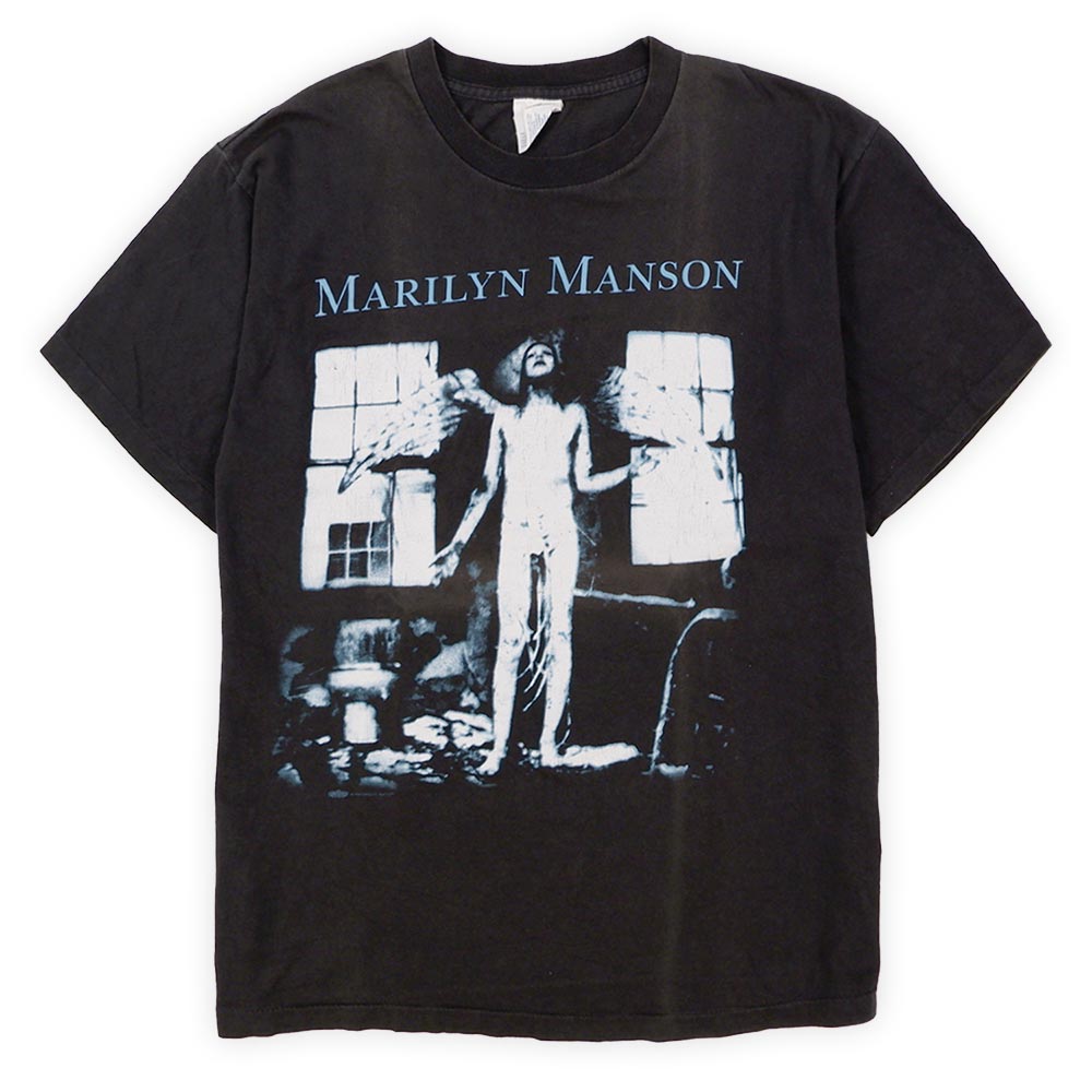 マリリンマンソン ヴィンテージ バンドTシャツ Lサイズ - ファッション