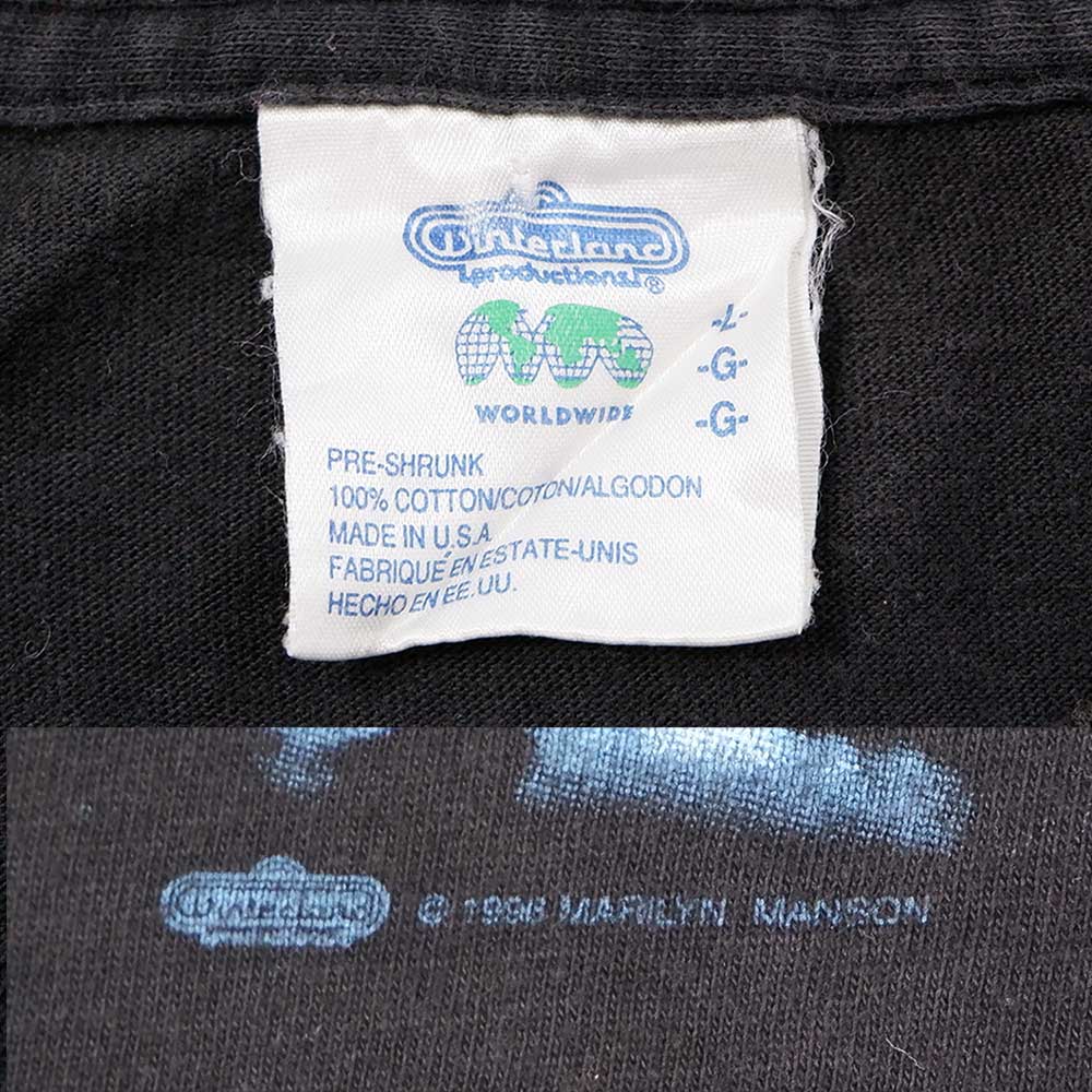 【MARILYN MANSON】マリリンマンソン バンドt シャツ 2008年製