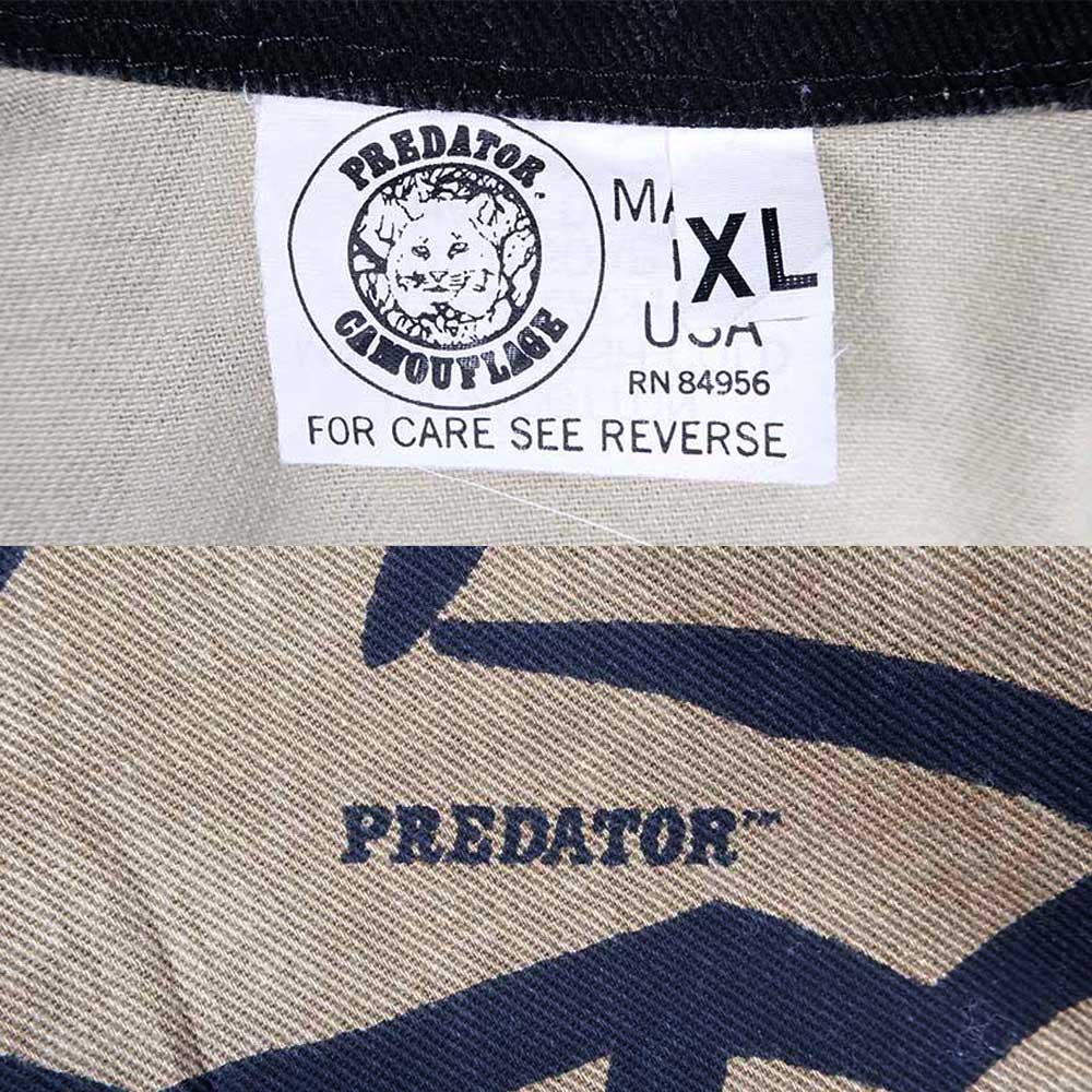 90's PREDATOR CAMOUFLAGE プレデターカモ柄 ジャケット 