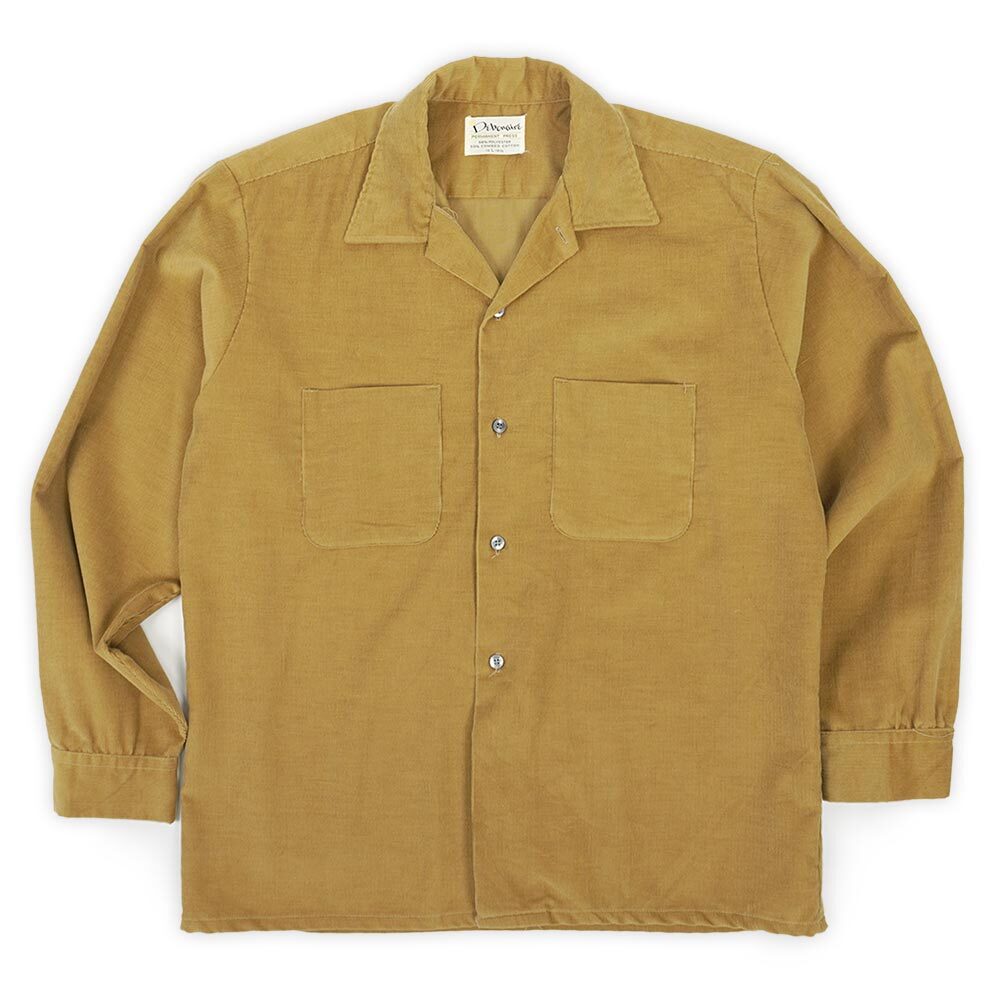 60-70's Debonaire コーデュロイ オープンカラーシャツ