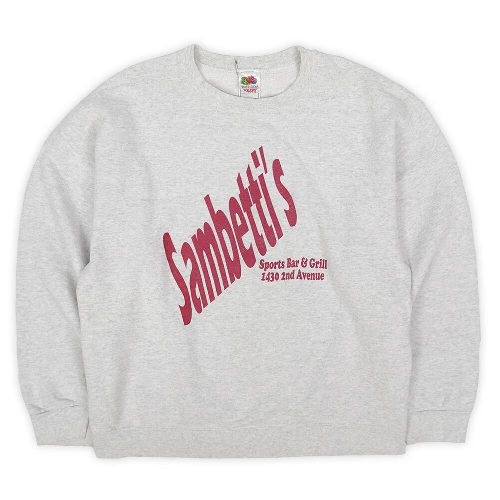 90's Sambetti's 企業ロゴ スウェット 