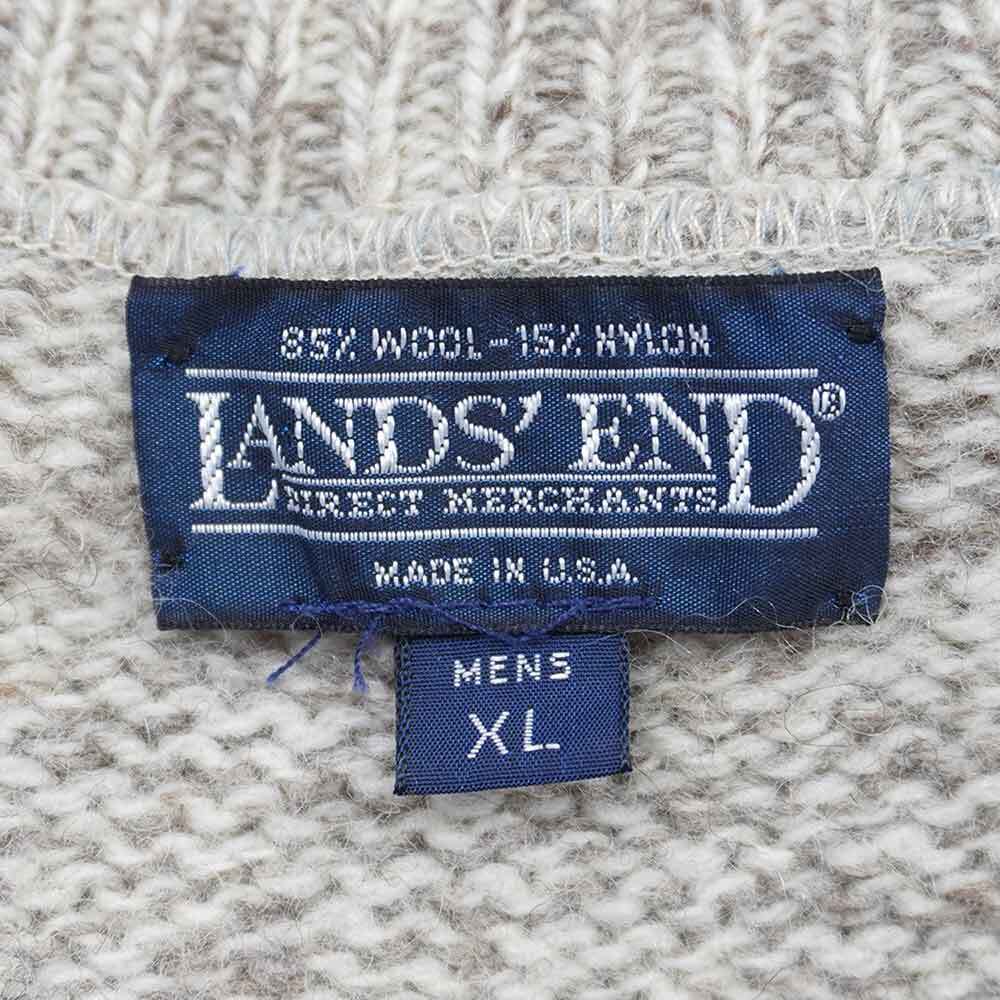 90's LANDS' END ウールニット 